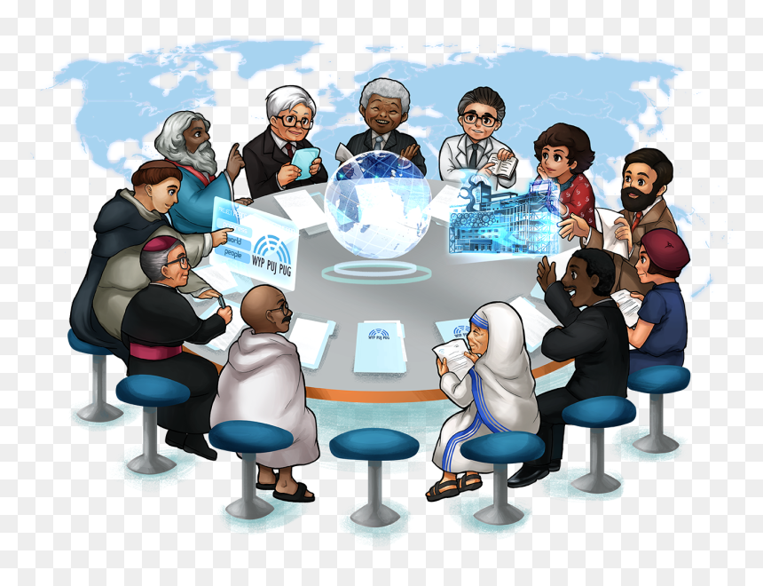 World Youth, HD Png Download - group of people sitting png