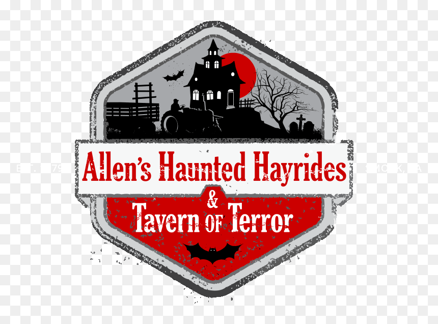 Allen's Haunted Hayride, HD Png Download - haunted png