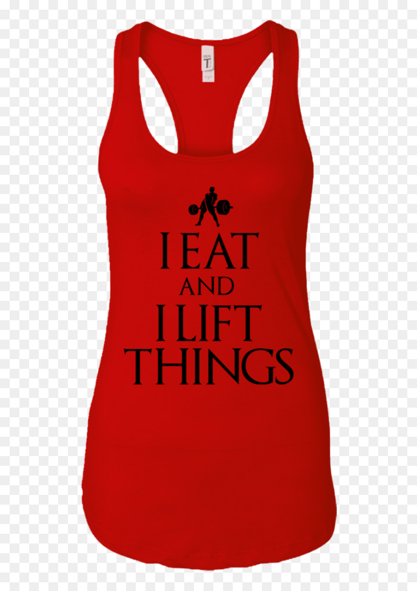 T Shirts Red / X Small "i Eat And I Lift Things - Funny Quotes Design T Shirt, HD Png Download - red x.png