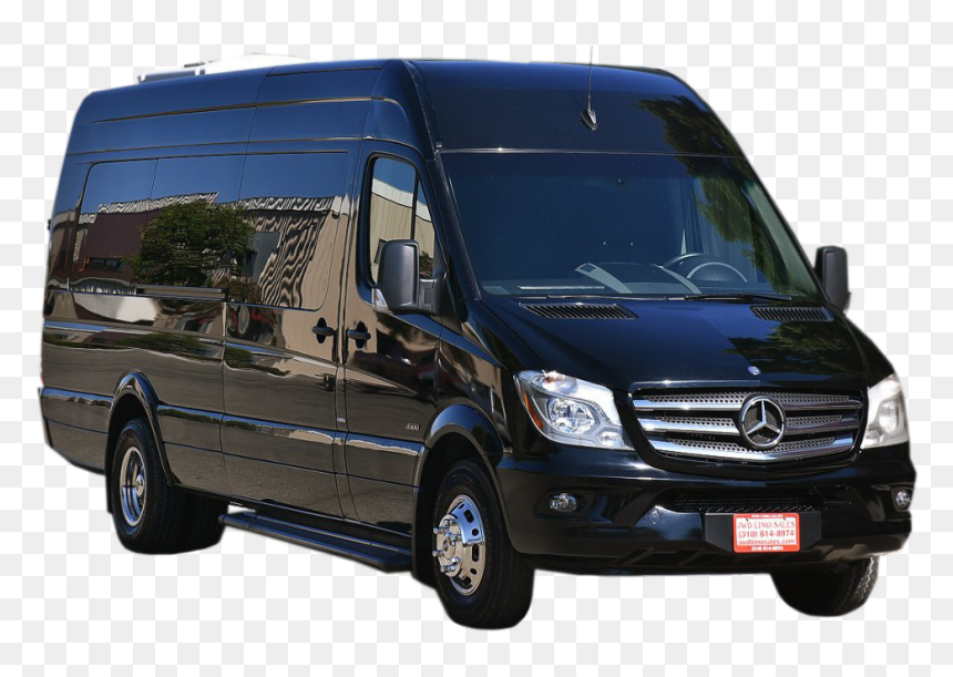 Mercedes Benz Sprinter 14 Seats, HD Png Download - charter bus png
