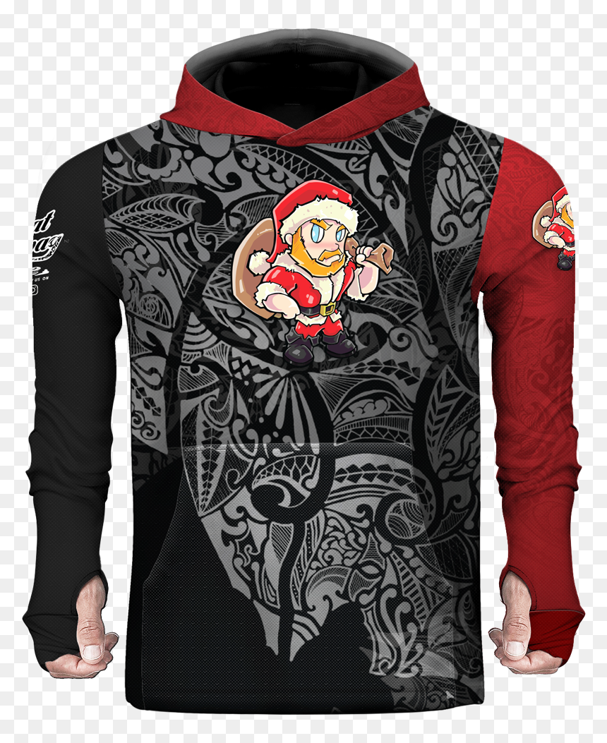 Transparent Evil Santa Png - Furry Hoodie, Png Download - santa.png