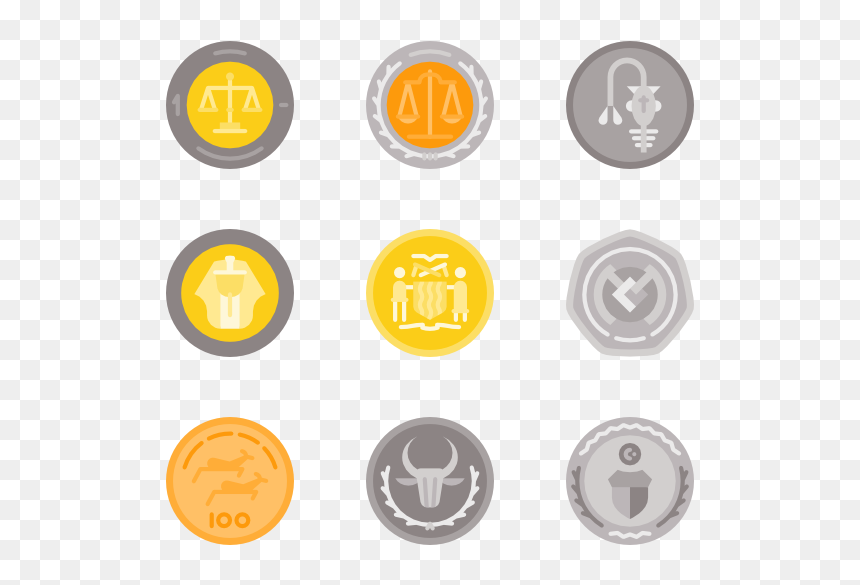 Africa Coins - Circle, HD Png Download - euro symbol png