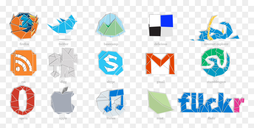 Origami, HD Png Download - internet explorer icon png