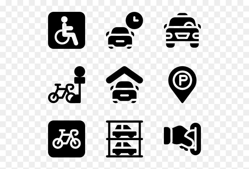 Video Icon Vector, HD Png Download - parking icon png