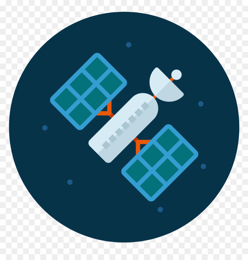 Satelite Icon Vector - Space Icons, HD Png Download - satelite png