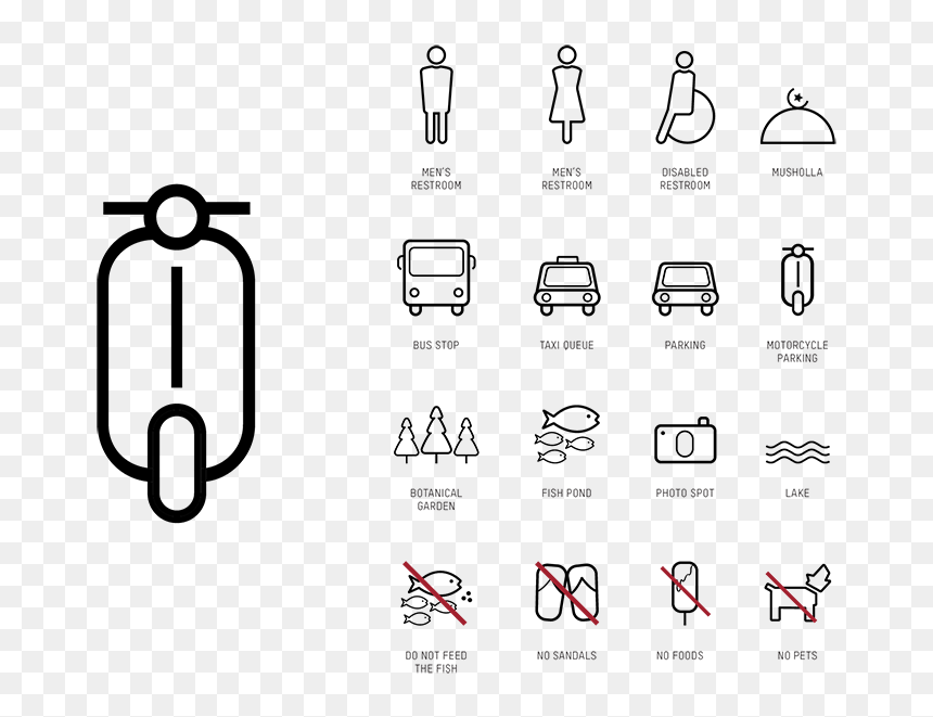 Calligraphy, HD Png Download - parking icon png