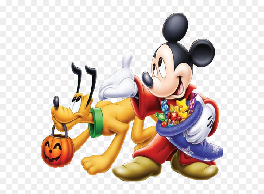 Mickey The Sorcerer Halloween Clipart Images Are On - Disney Halloween Clipart Mickey, HD Png Download - sorcerer png