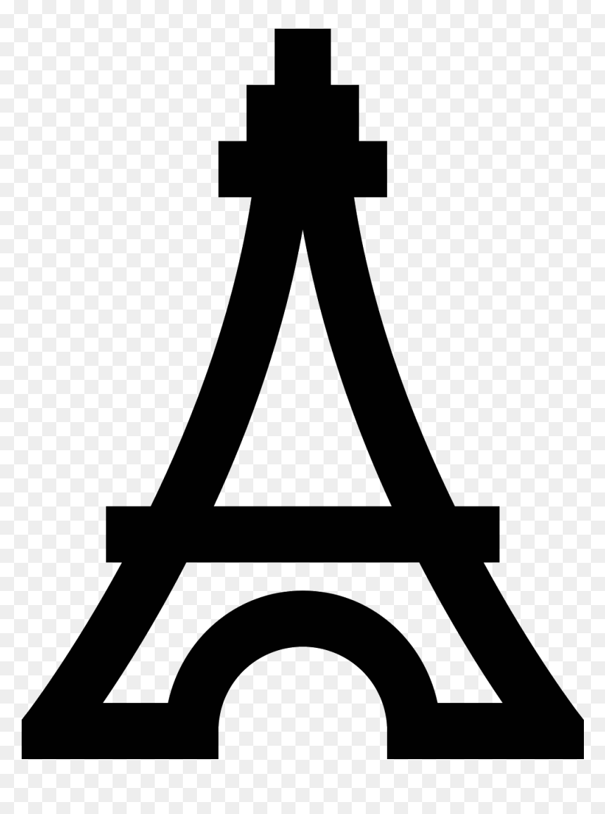 Eiffel Tower Icon, HD Png Download - eiffel tower vector png