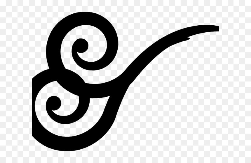 Transparent Black Swirls Png - Gust Of Wind Clipart Png, Png Download - wind swirls png