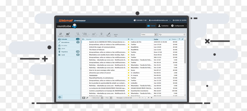 Correos Corporativos - Correos Empresariales, HD Png Download - correo png