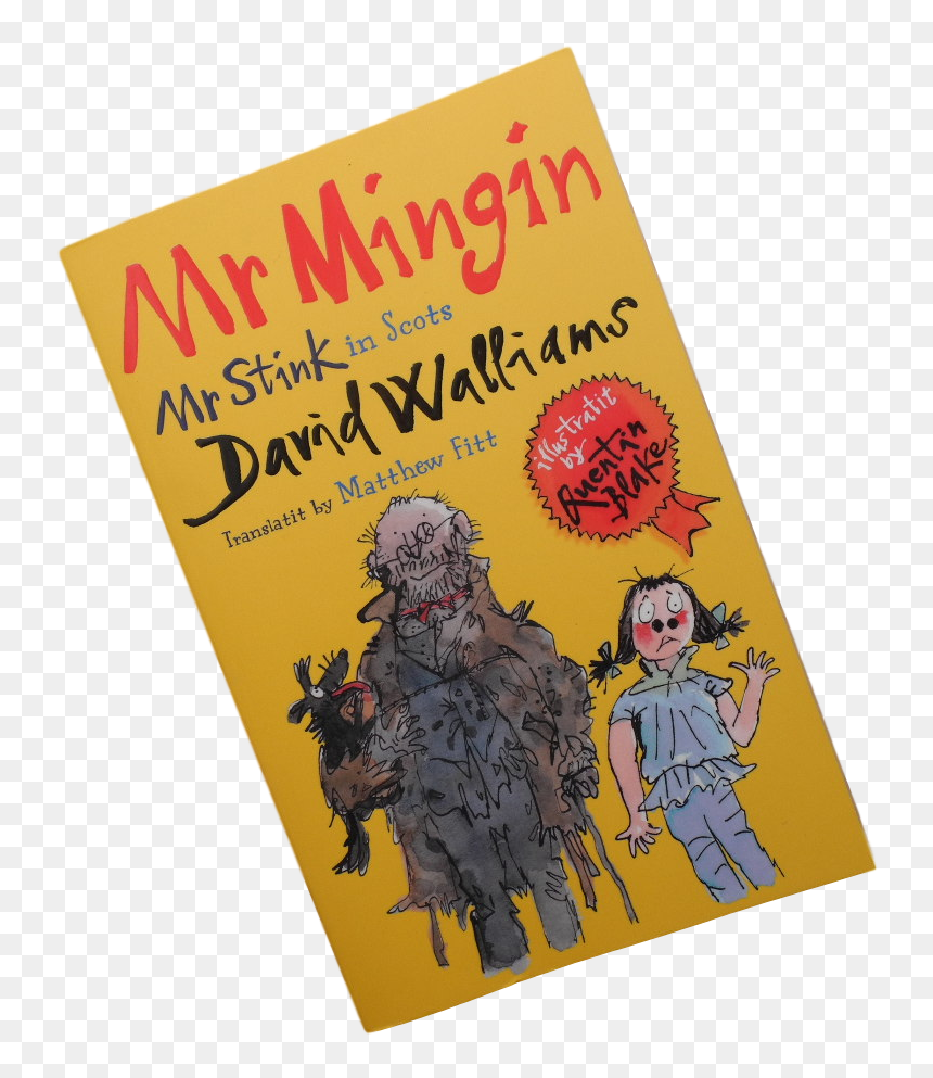 Scottish Book For Children Mr Stink Mingin David Walliams, HD Png Download - stink png
