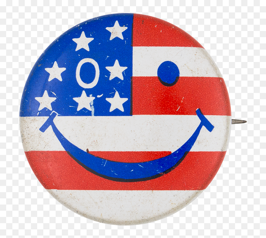 American Flag Smiley Smileys Button Museum - Chartered Institute Of Supply Chain Management Usa, HD Png Download - american flag logo png