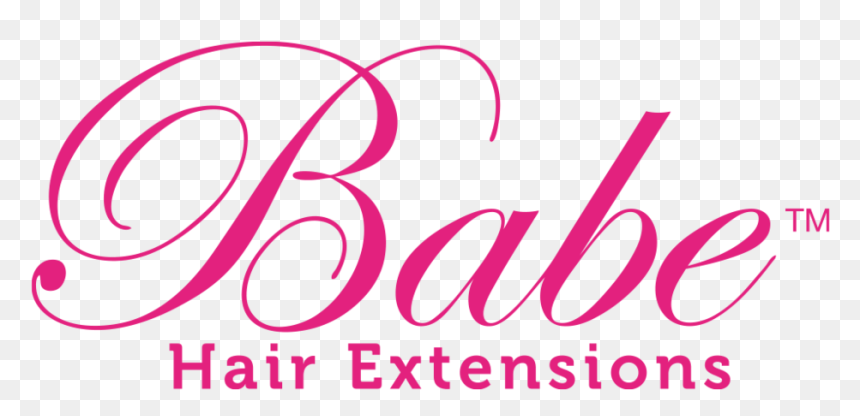 Babe Extensions Logo, HD Png Download - hair extensions png