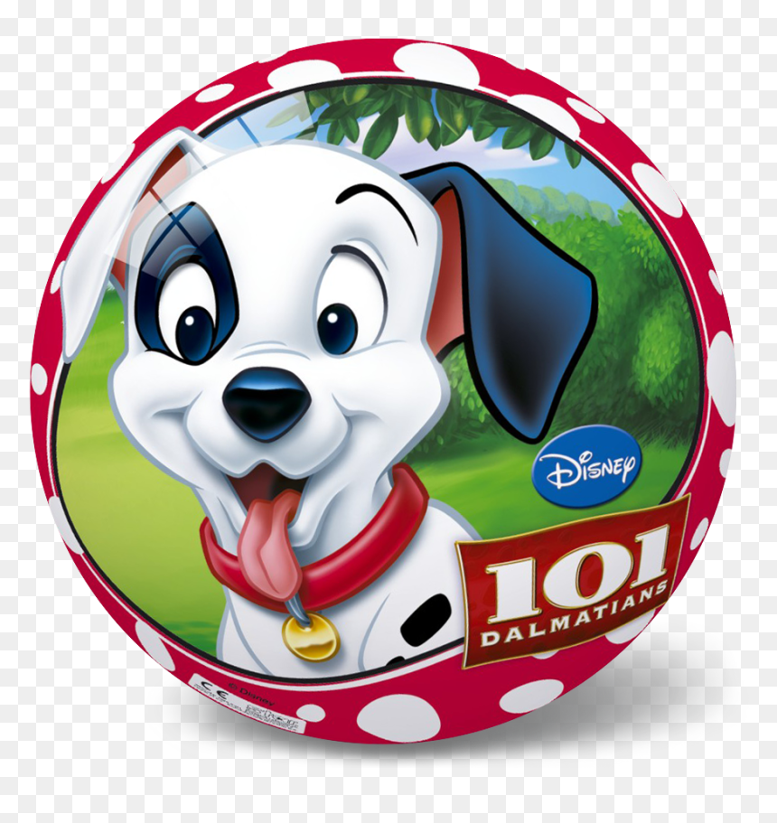 101 Dalmatians Ball, HD Png Download - 101 dalmatians png
