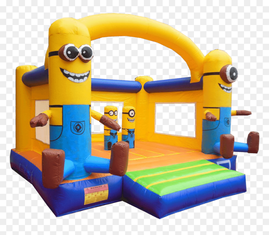 Minions Jumping Castle, HD Png Download - minions party png