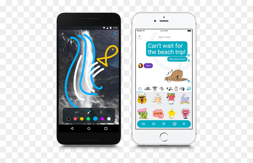 Google Say Allo App, HD Png Download - iphone message png