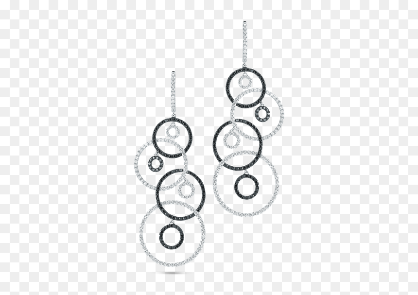 Roberto Coin Drop Diamond Earrings - Earrings, HD Png Download - diamond earrings png