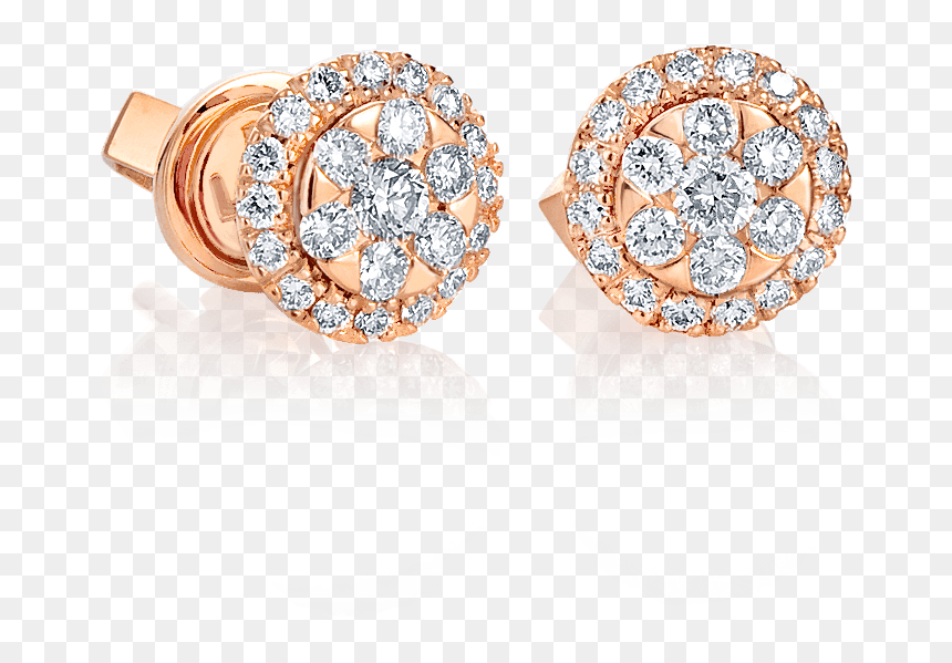 Diamond, HD Png Download - diamond earrings png