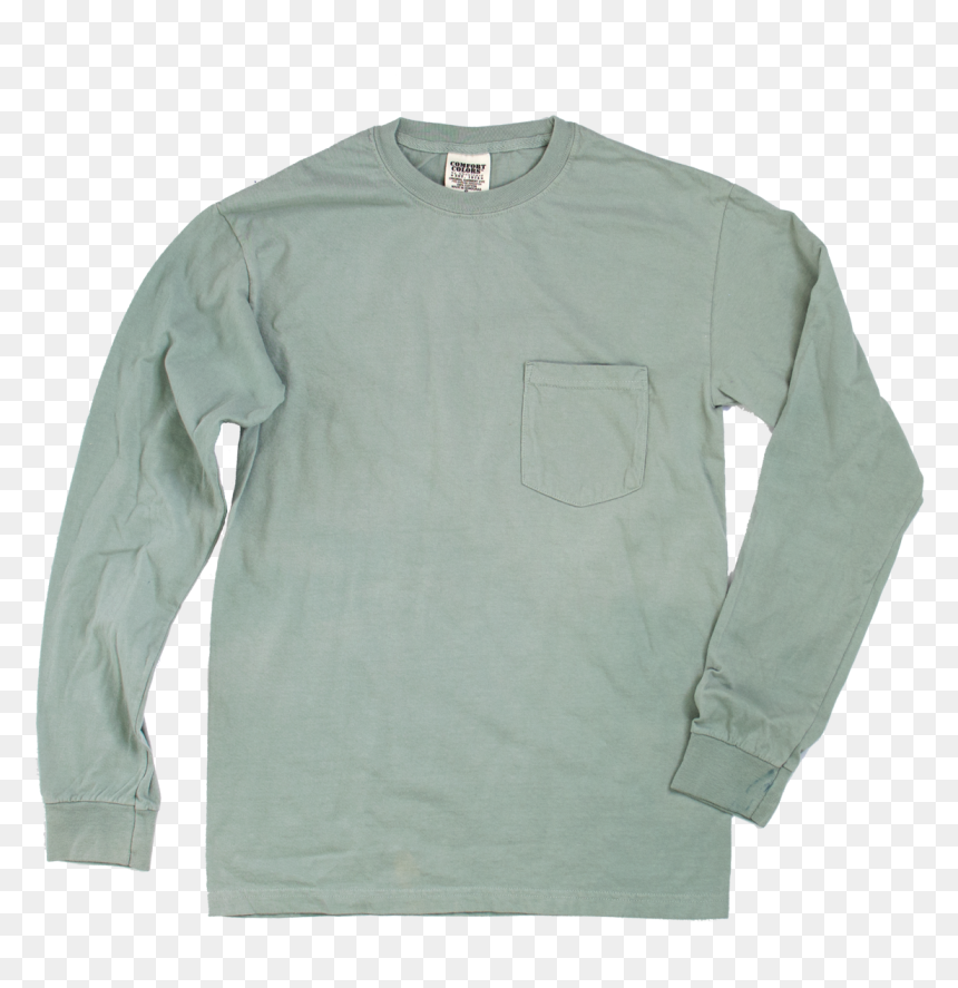 Transparent Shirt Pocket Png - Long Sleeve Pocket Shirt Png, Png Download - shirt pocket png