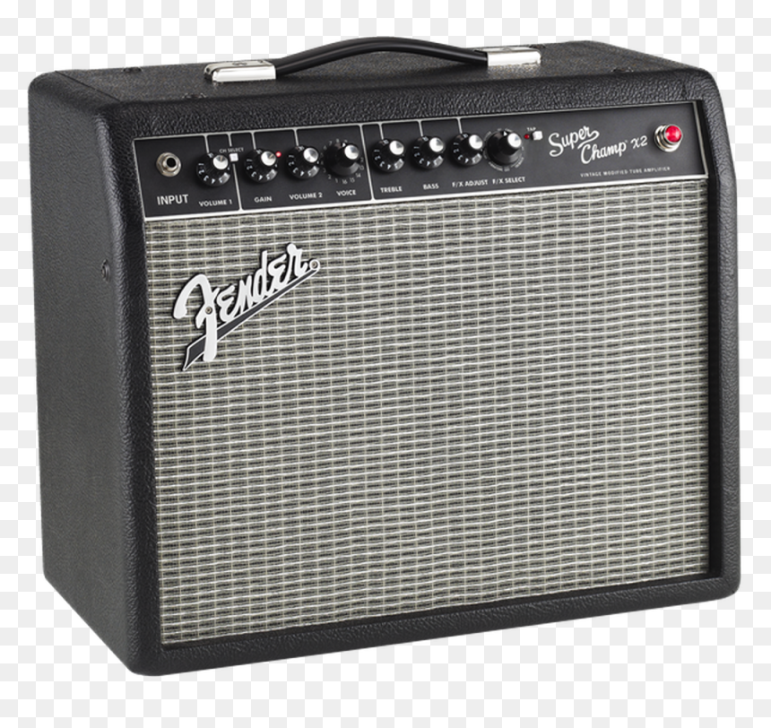 Fender Super Champ X2, HD Png Download - guitar amp png