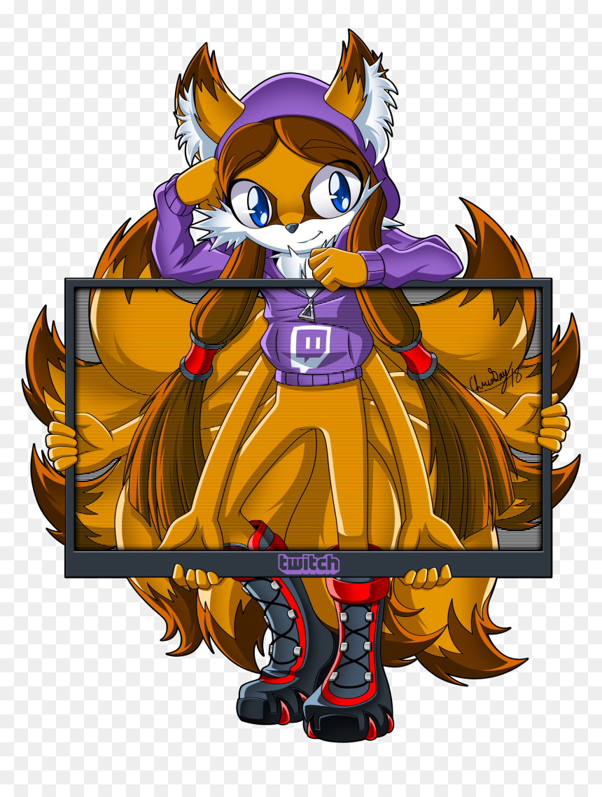 Kalisto The Kitsune - Cartoon, HD Png Download - kalisto png