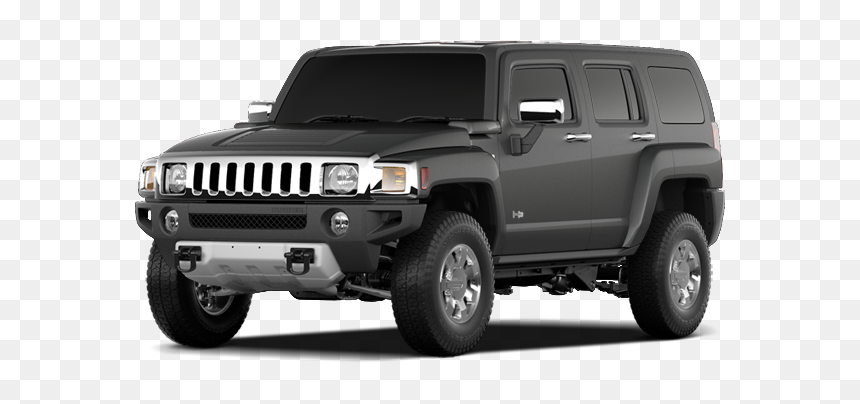 Black Hummer Png, Transparent Png - hummer logo png