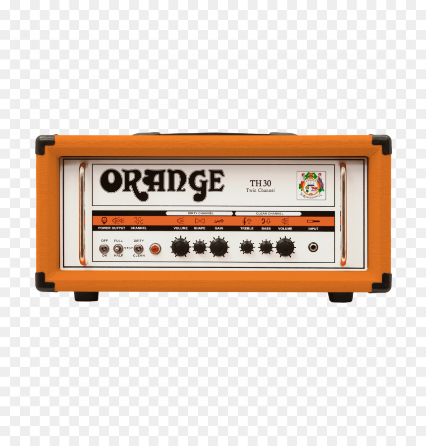 Orange Amplifiers Th30h 30w Tube Guitar Amp Head - Hi Gain Guitar Amp Heads, HD Png Download - guitar amp png