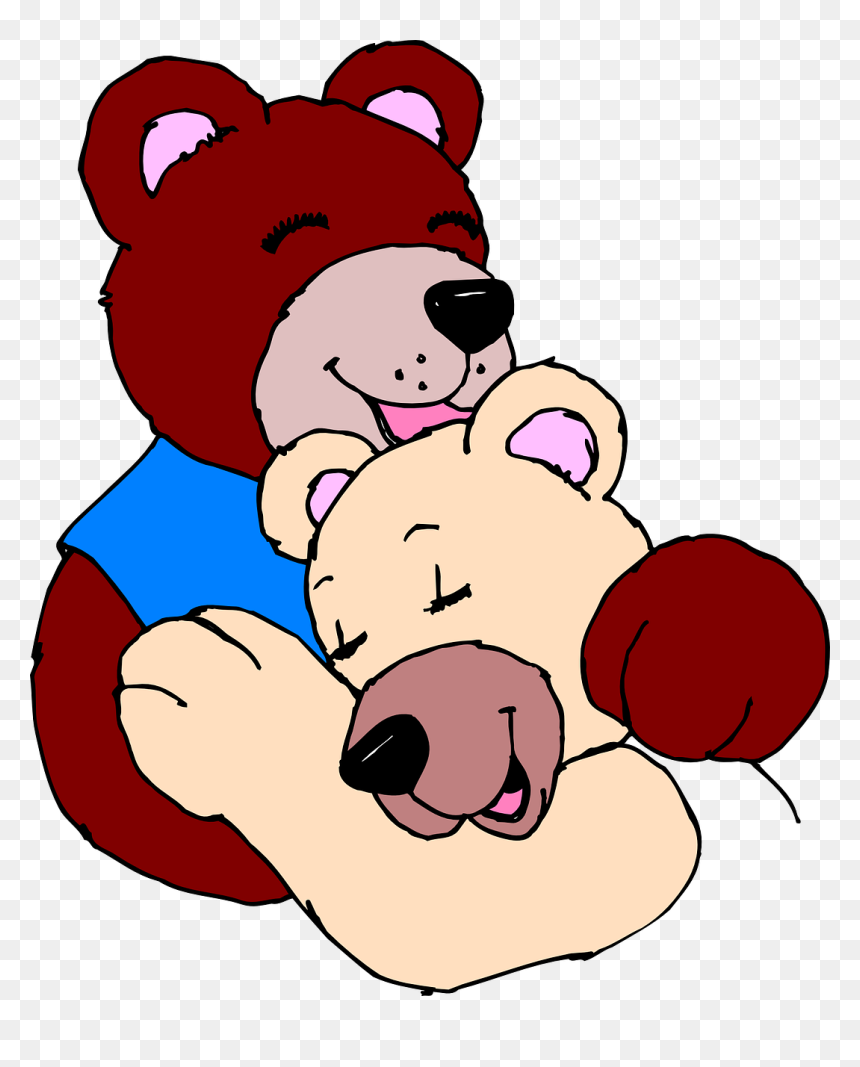 Abraço De Urso Png, Transparent Png - hugging png
