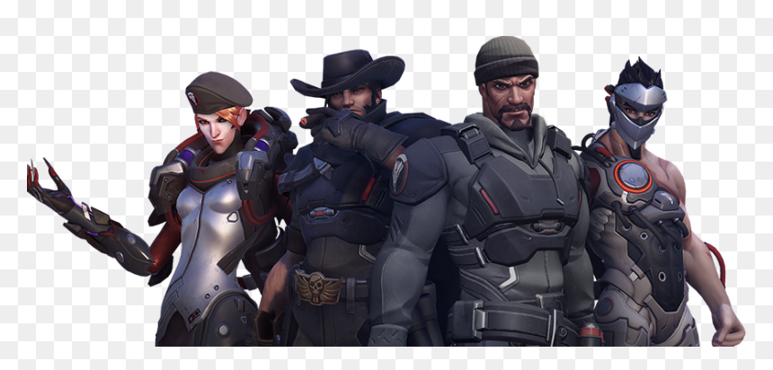 Overwatch Blackwatch Event, HD Png Download - overwatch heroes png