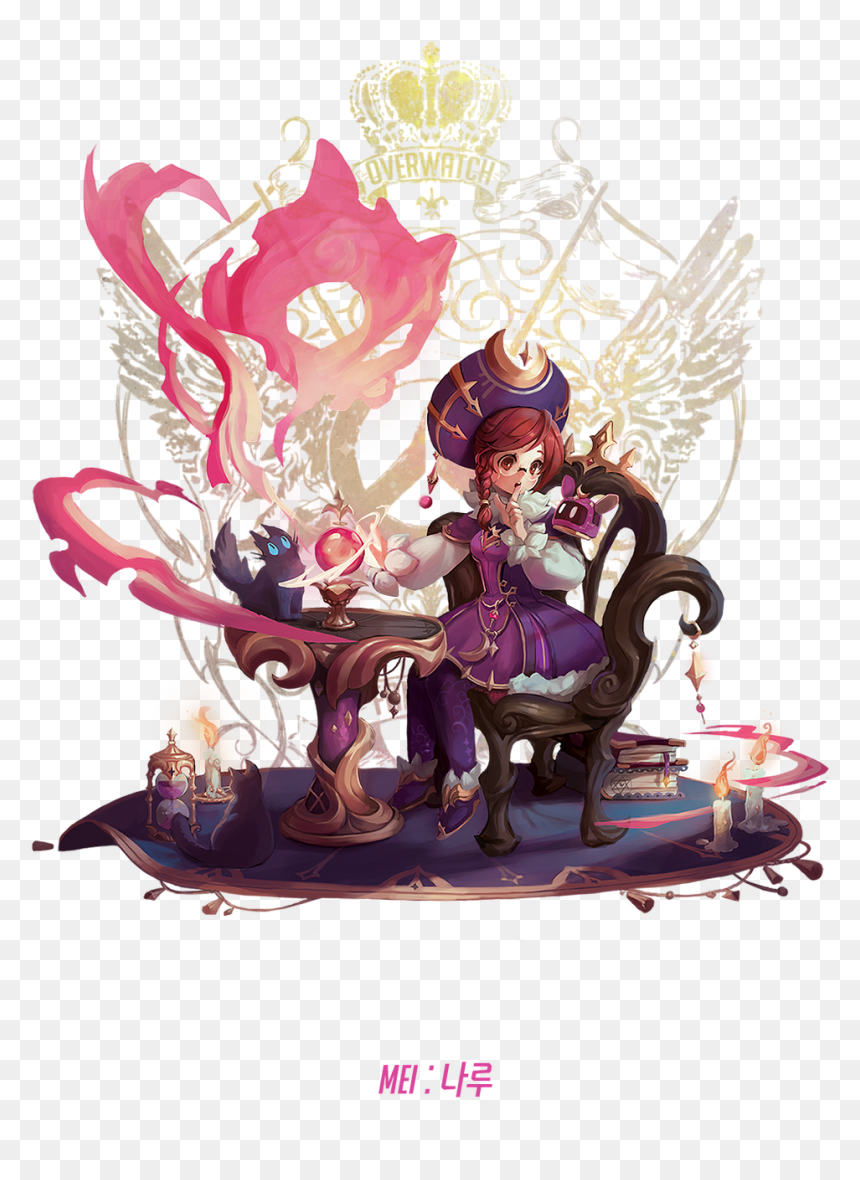 Transparent Overwatch Cute Sprays Png - Overwatch Characters As Fantasy Characters, Png Download - overwatch heroes png