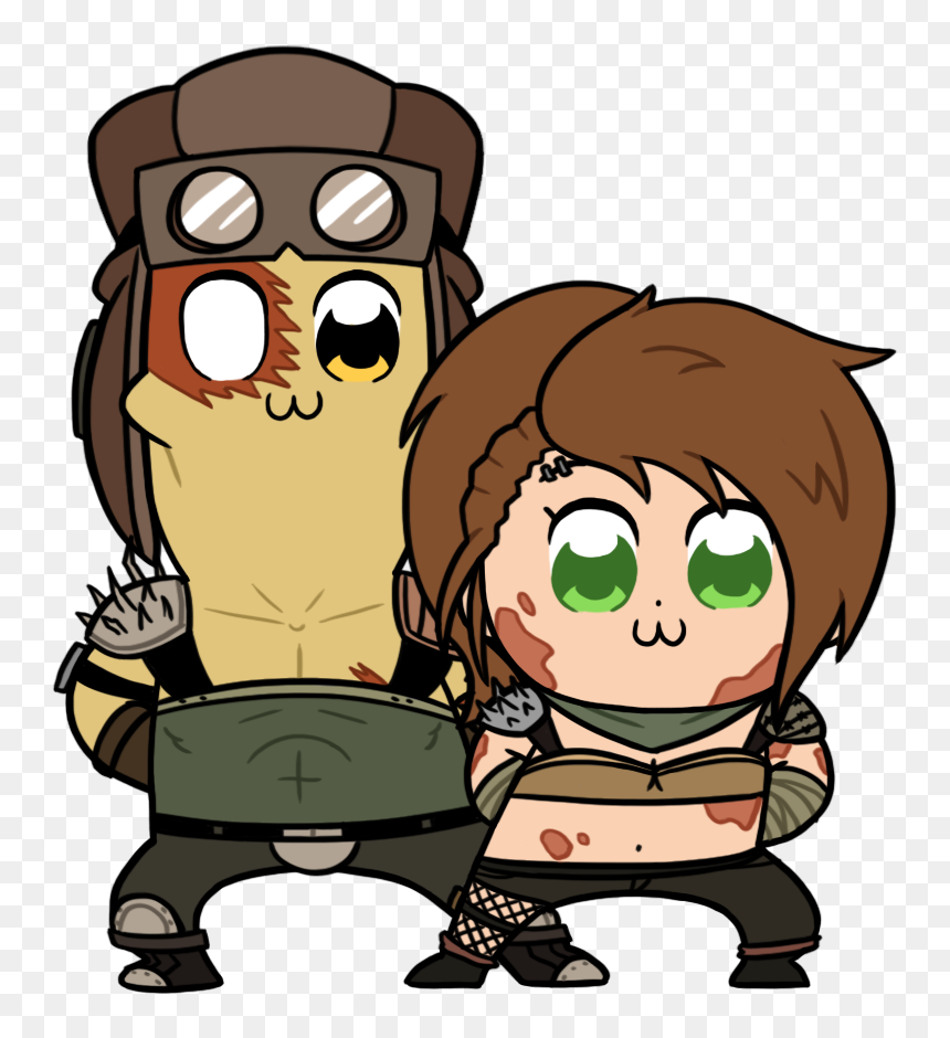 Took A Break From Working On Stickers To Doodle @pistachiozombie‘s - Cartoon, HD Png Download - pop team epic png