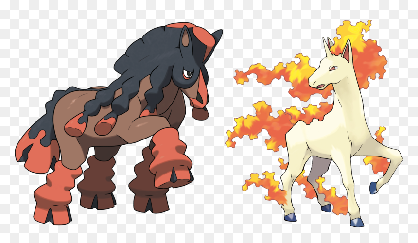 Bojack Horseman Pokemon, HD Png Download - rapidash png