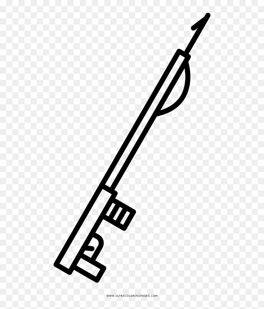 Harpoon Coloring Page - Arpon Png, Transparent Png - harpoon png