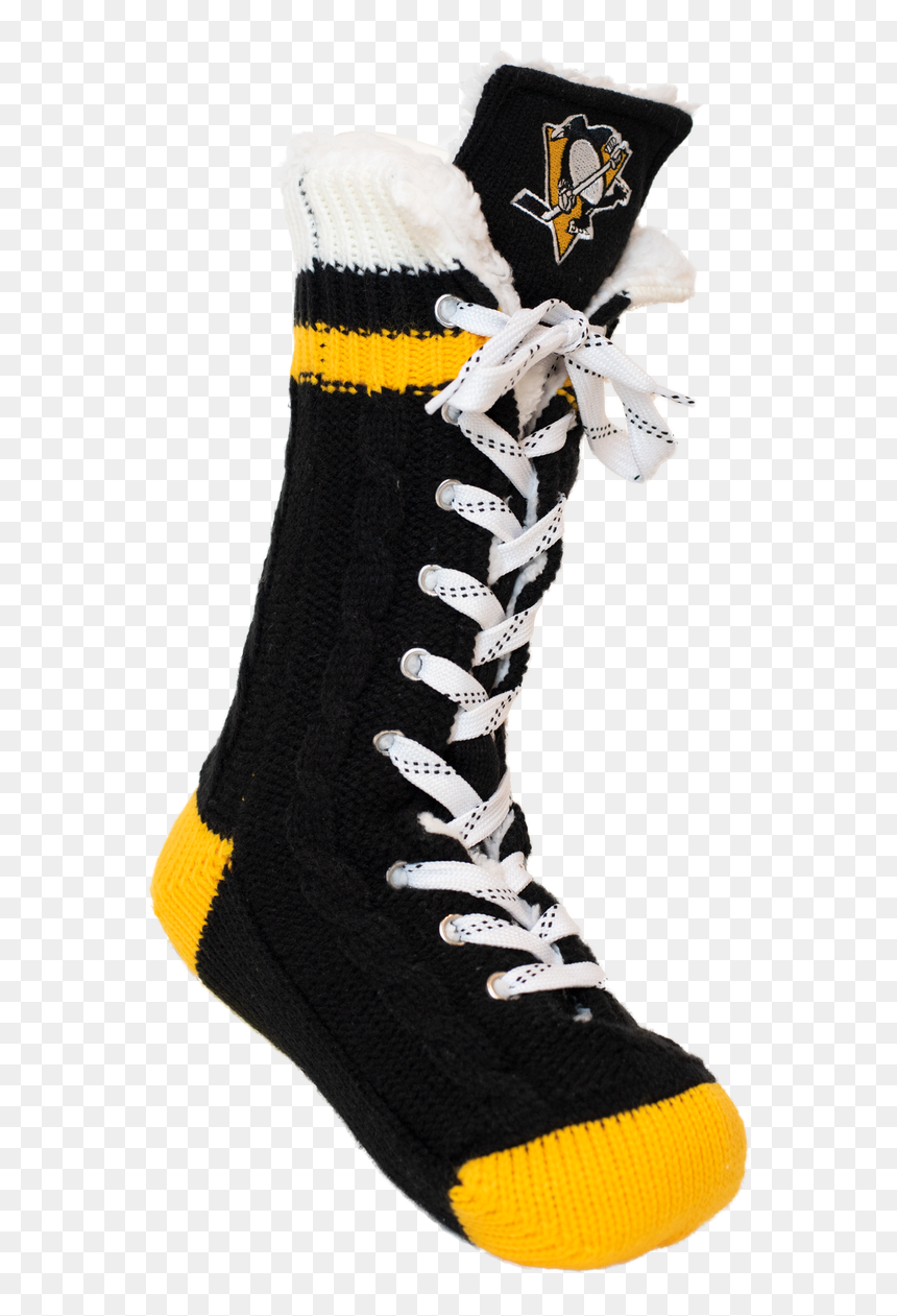 Sock, HD Png Download - pittsburgh penguins png