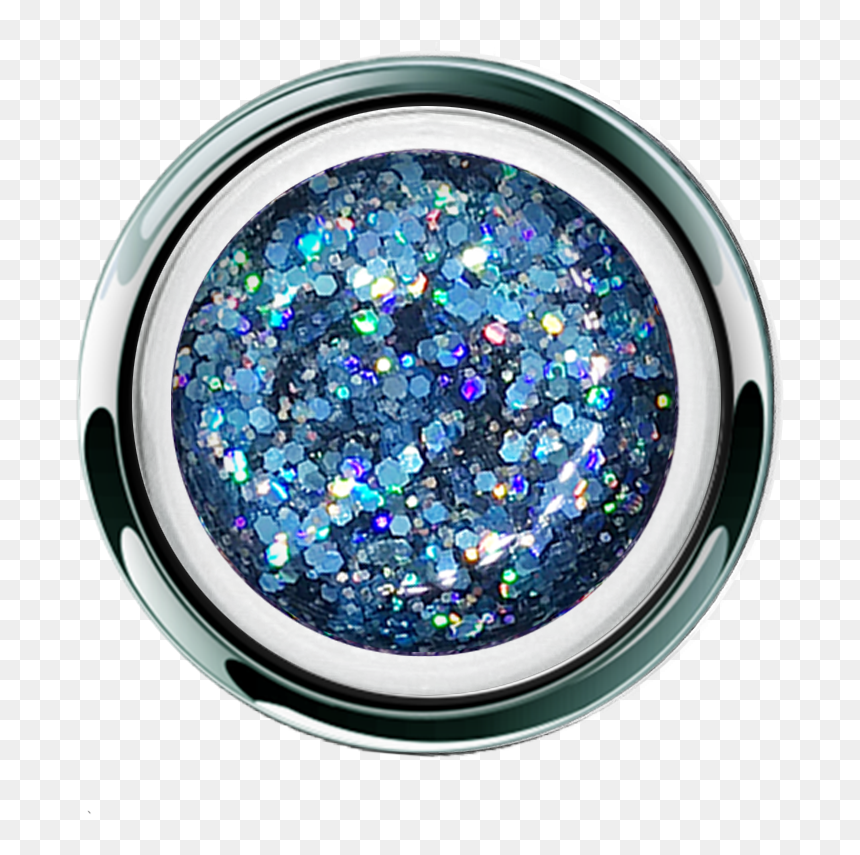Uv/led Gel Play Glitter Crush Blue 4g - Люксио Глиттер Краш, HD Png Download - blue glitter png