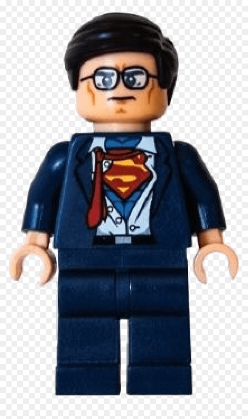 Lego Clark Kent Minifigure, HD Png Download - lego superman png
