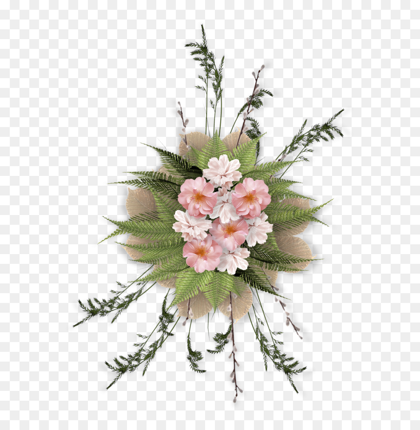 Fleurs Flores Flowers Bloemen - Bouquet, HD Png Download - rustic flowers png