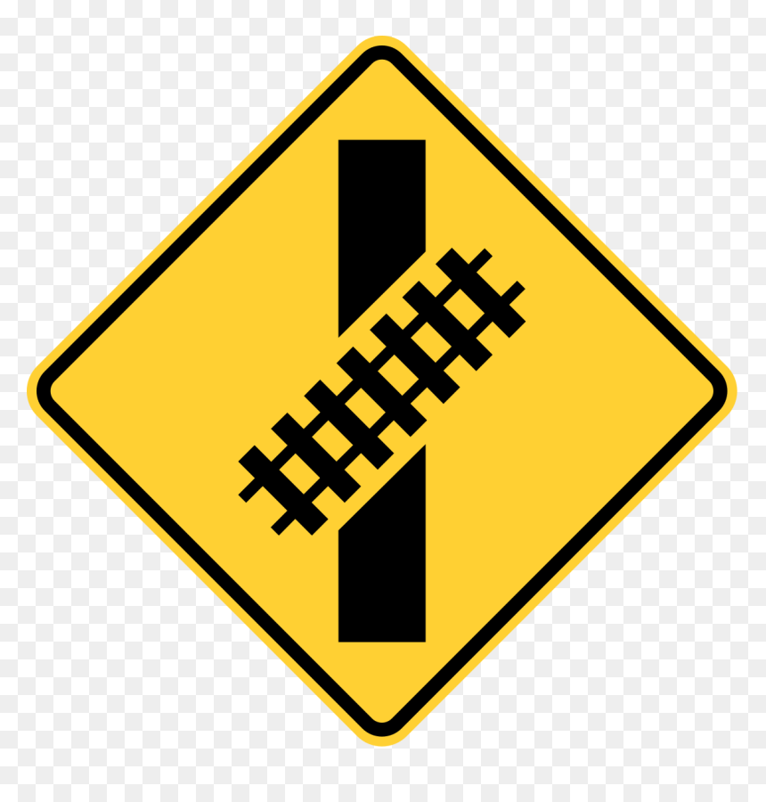 Railroad Signs, HD Png Download - railroad crossing sign png