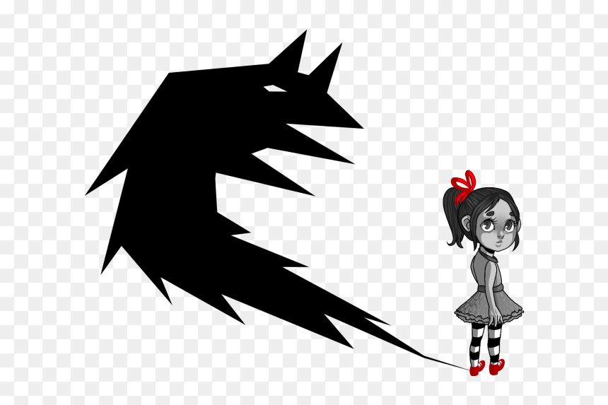 Afraid Of Your Own Shadow, HD Png Download - shadow monster png