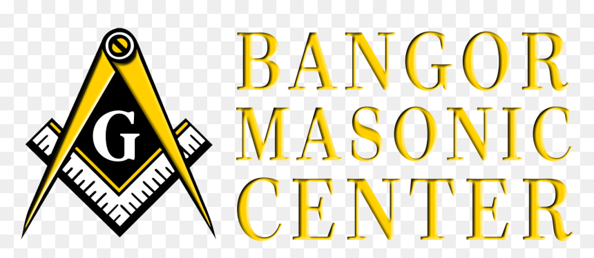 Bangor Masonic Center - Free Mason Symbol Clip Art, HD Png Download - mason symbol png