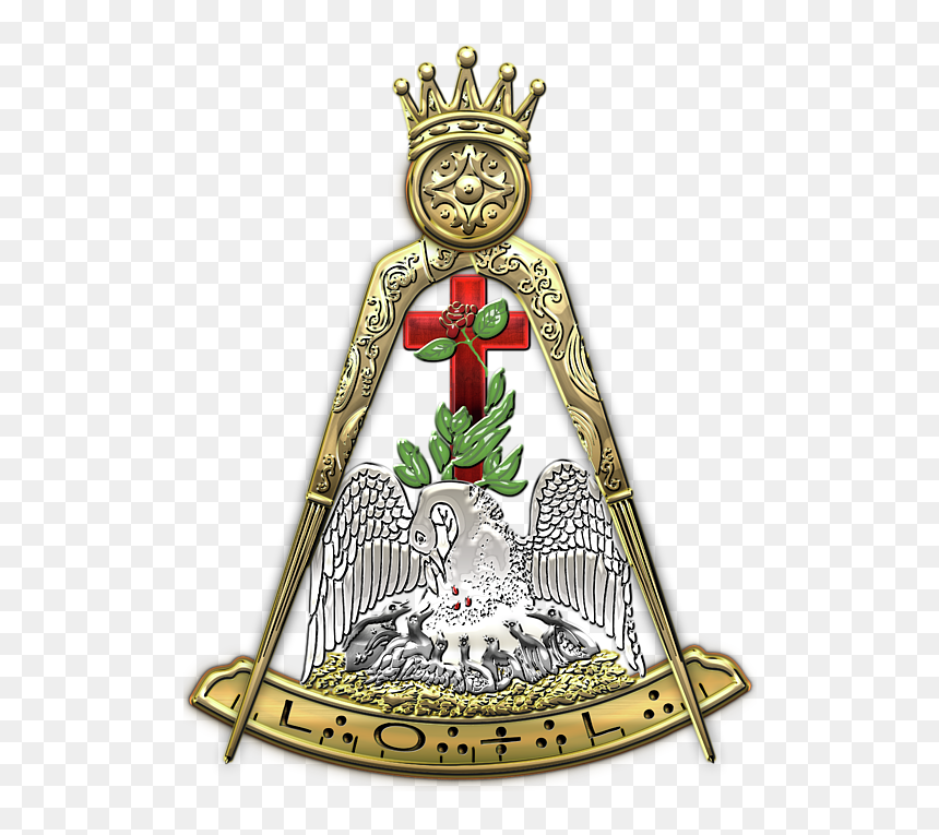Degree Rose Croix, HD Png Download - mason symbol png