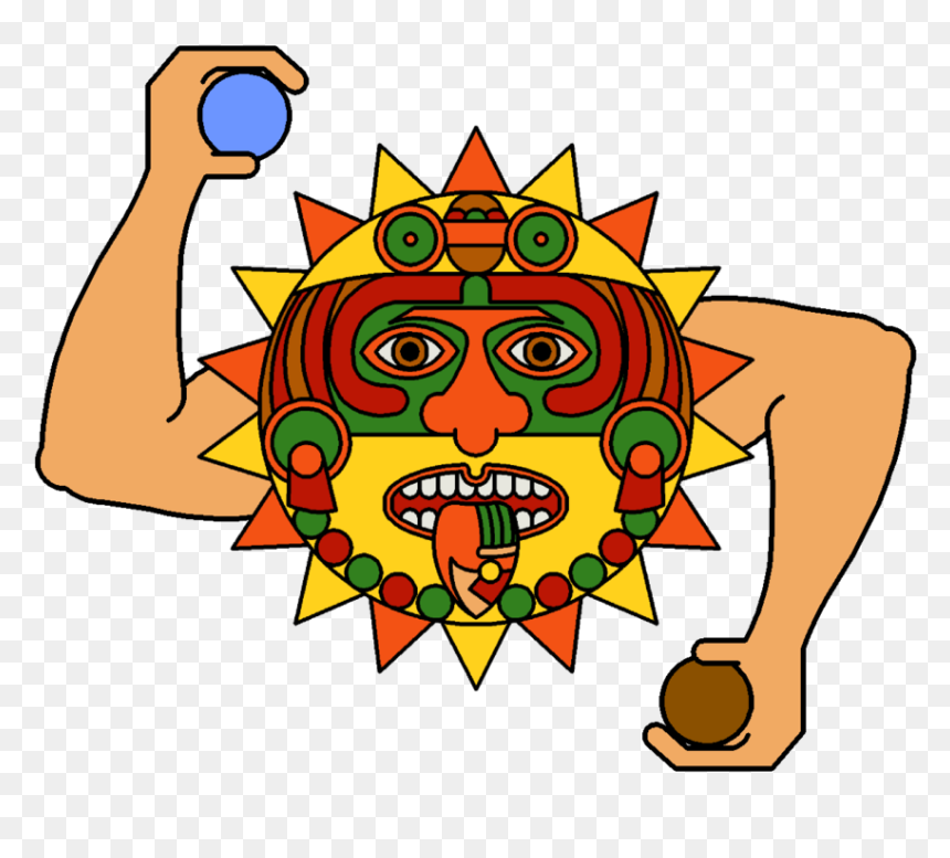 Mayan Clipart Mayan Temple - Mayan God Clipart, HD Png Download - mayan png