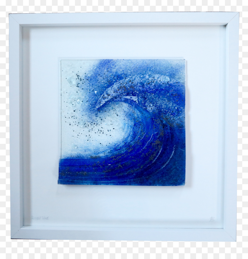 Picture Frame, HD Png Download - blue waves png