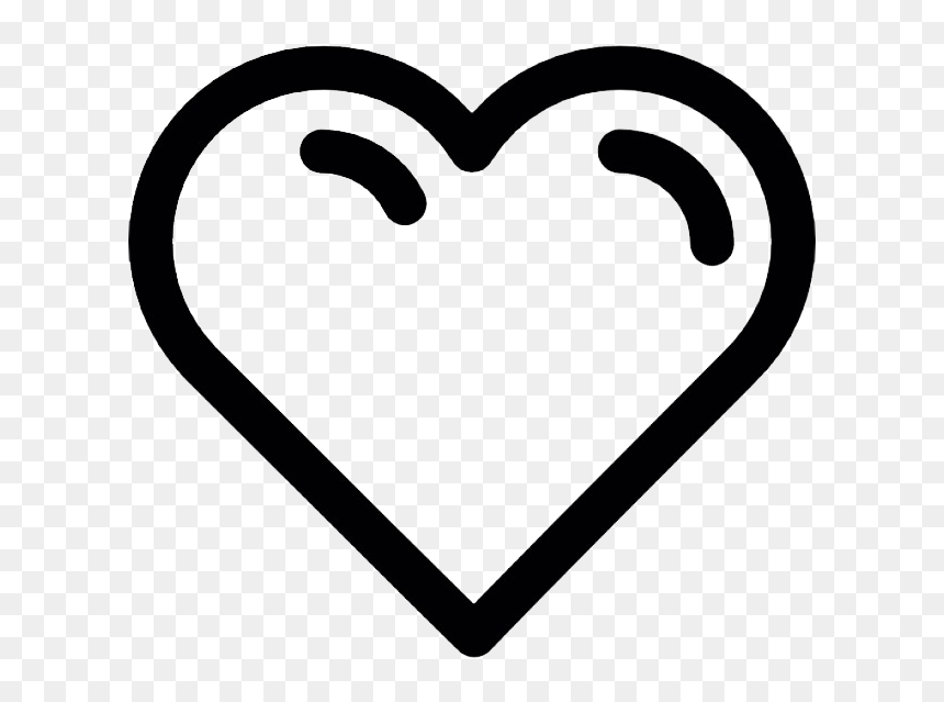 Herz Icon, HD Png Download - white heart icon png