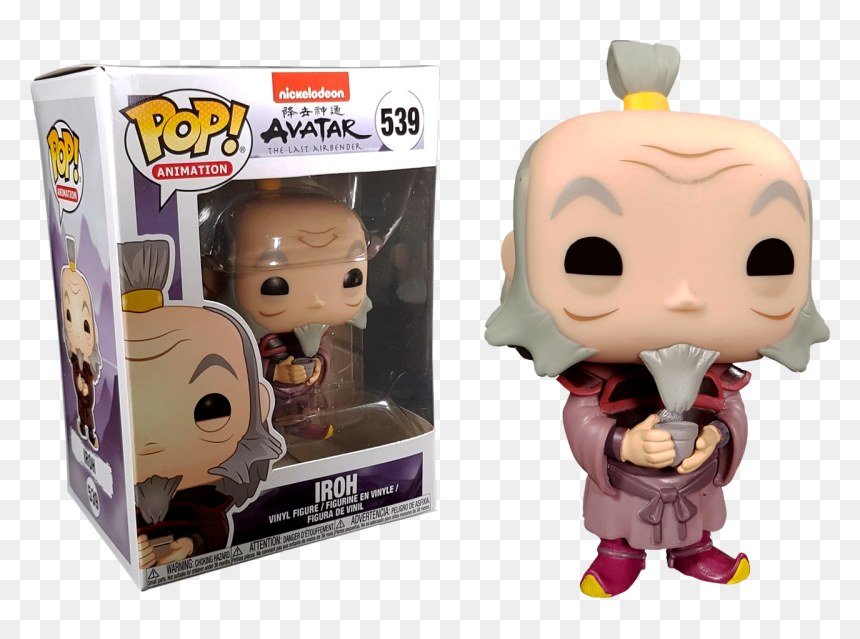 Iroh Avatar Funko Pop, HD Png Download - avatar the last airbender png
