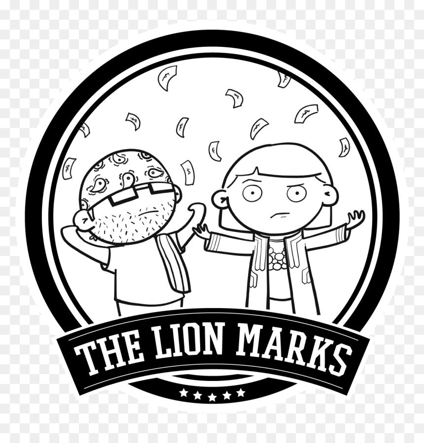 The Lion Marks - Cartoon, HD Png Download - njpw logo png