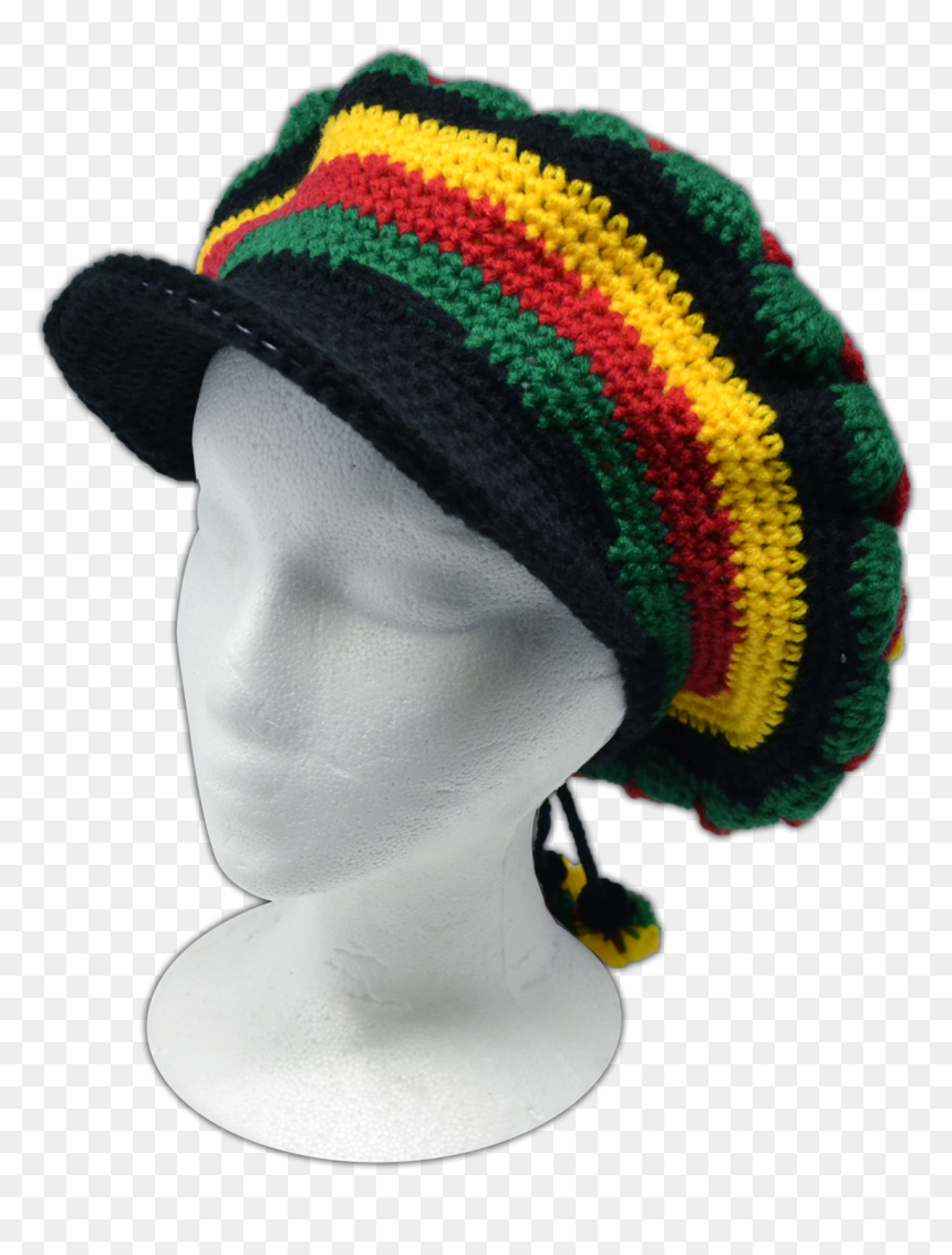 Img - Knit Cap, HD Png Download - rasta hat png