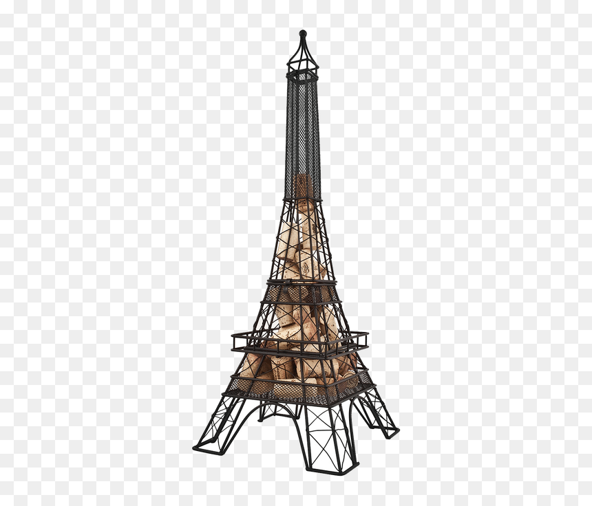 Cork Cage Eiffel Tower - Boulevard Eiffel Tower Cork Holder By Twine, HD Png Download - eiffel tower drawing png