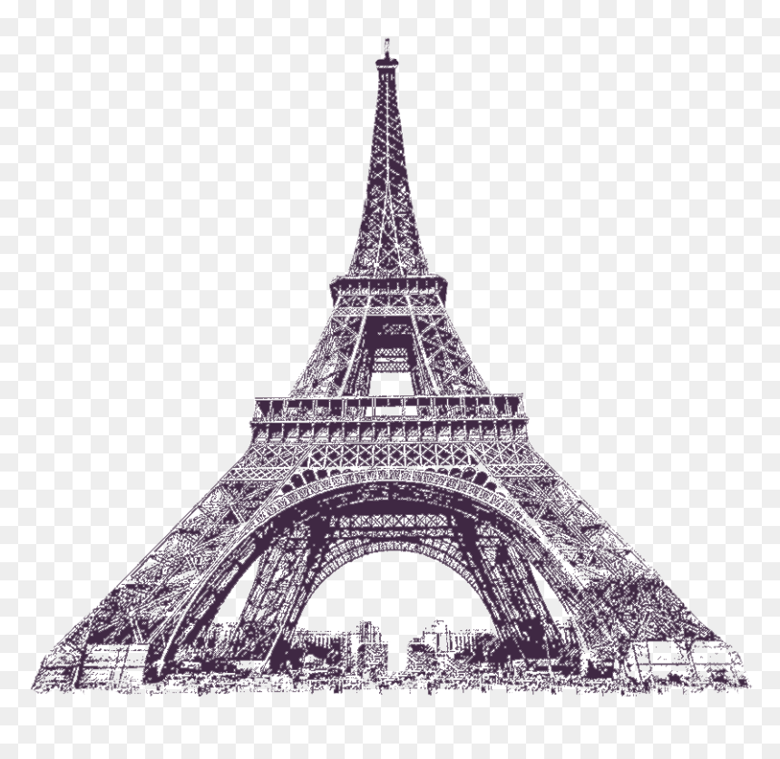 360 Photo Guide With Creative 360 Vr Spherical Panoramic - Eiffel Tower, HD Png Download - eiffel tower drawing png