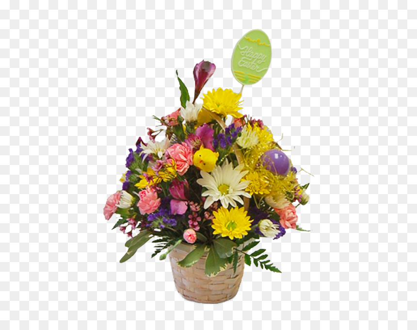 Bouquet, HD Png Download - easter flowers png
